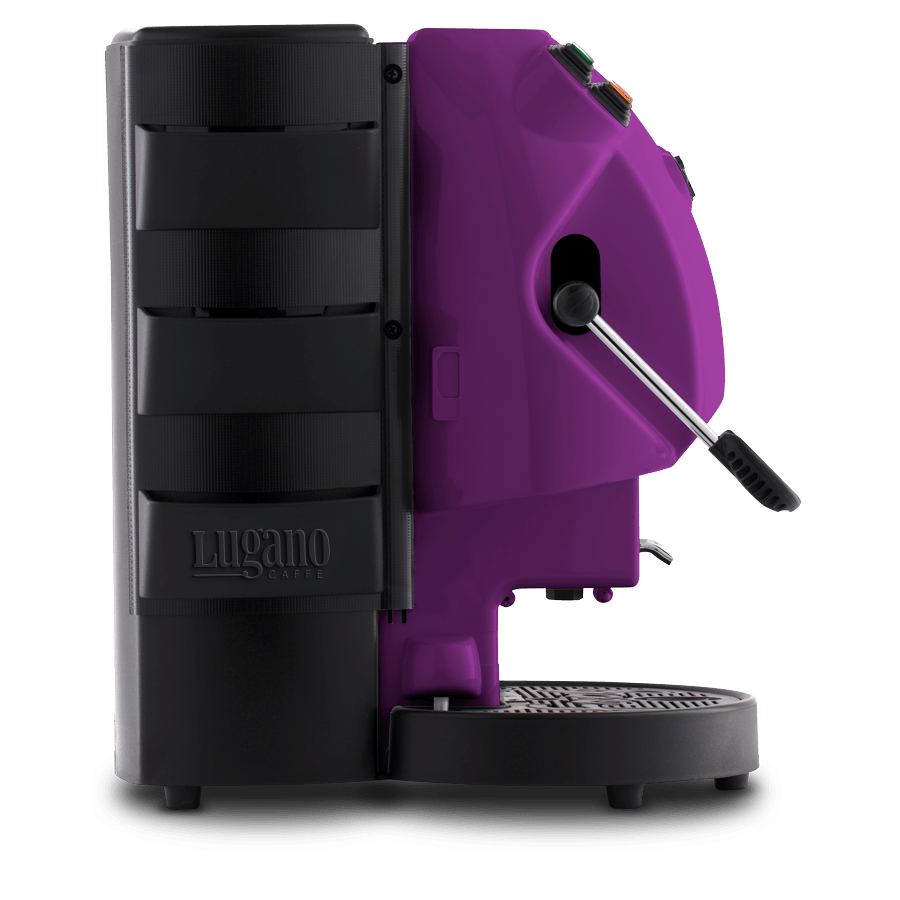 Lugano Espresso Pods Machine Purple 3