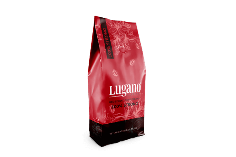 Lugano Red Strong Coffee Beans