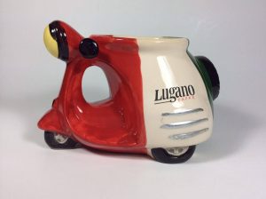 Lugano Italia Scooter Shaped Coffee Mug 2