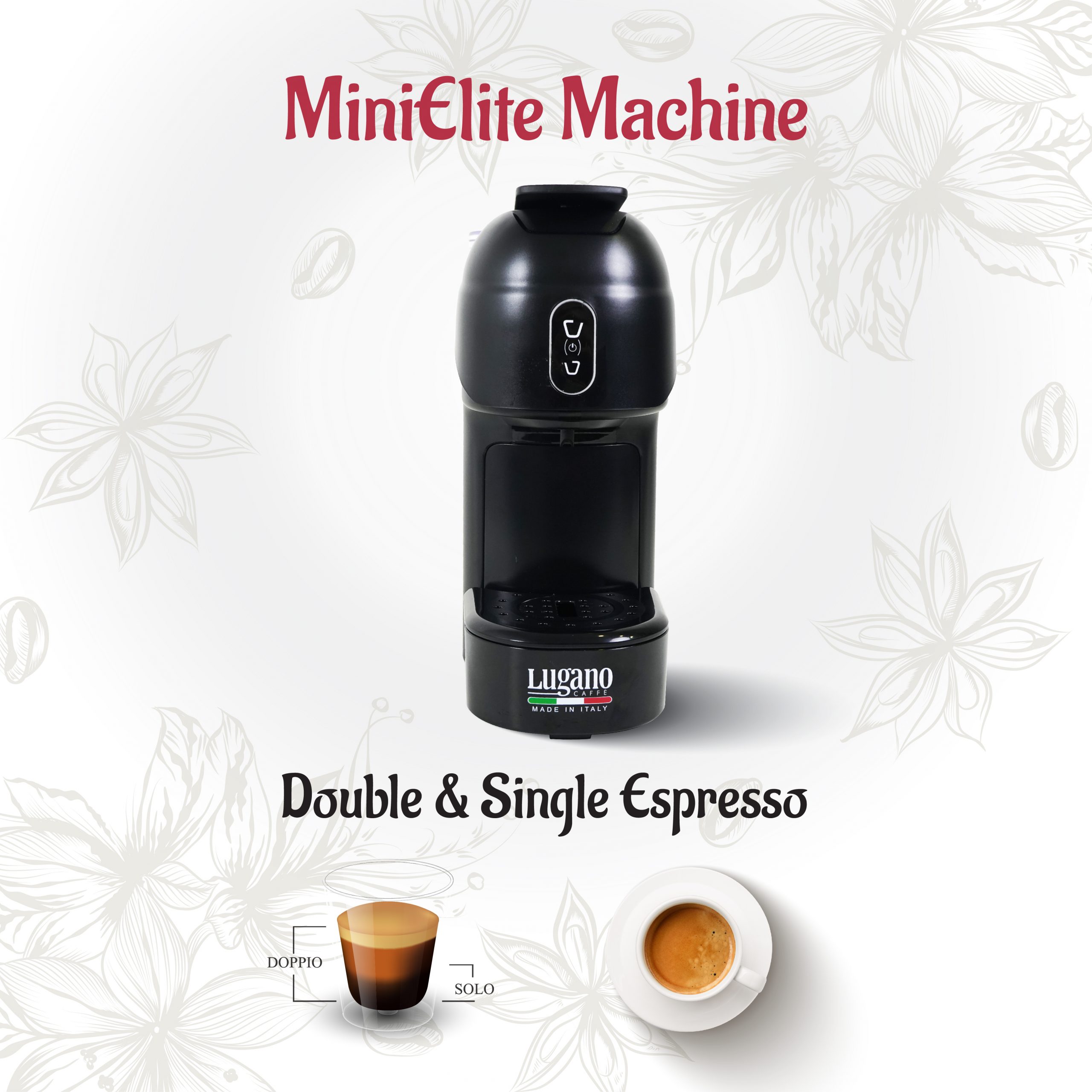 Lugnao Double & Single Espresso