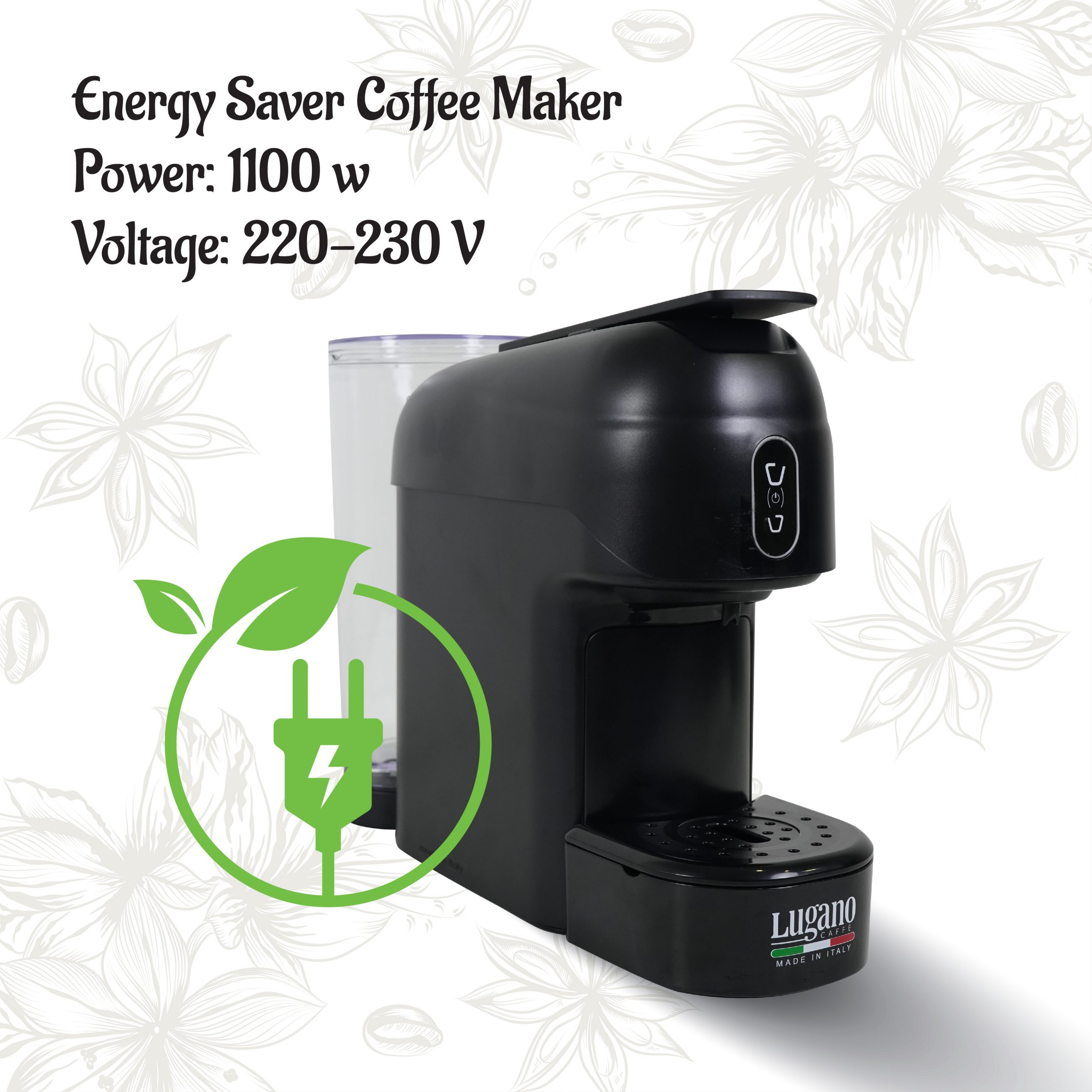 Lugnao Energy Saver Coffee Maker