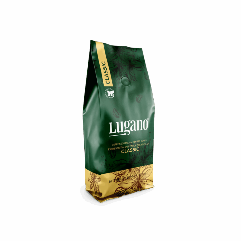 Lugano Caffè Classic Espresso Coffee Beans 1 Kg pack