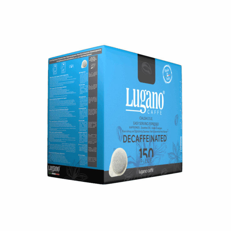 Lugano Caffè Decaffeinated Espresso Pod 150 pcs Value Pack