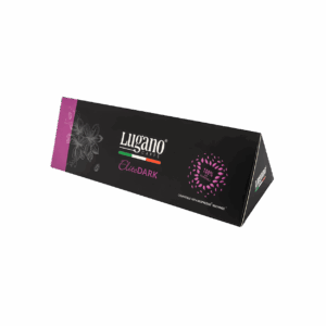 Lugano Caffè Elite Dark Espresso Capsule Triangular Pack 10 Pcs front side view