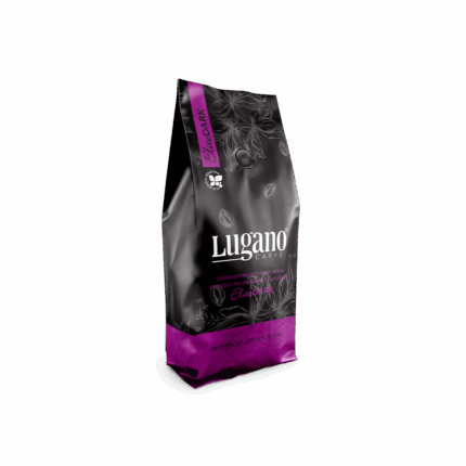 Confezione da 1 kg di chicchi di caffè espresso scuro Elite Lugano Caffè
