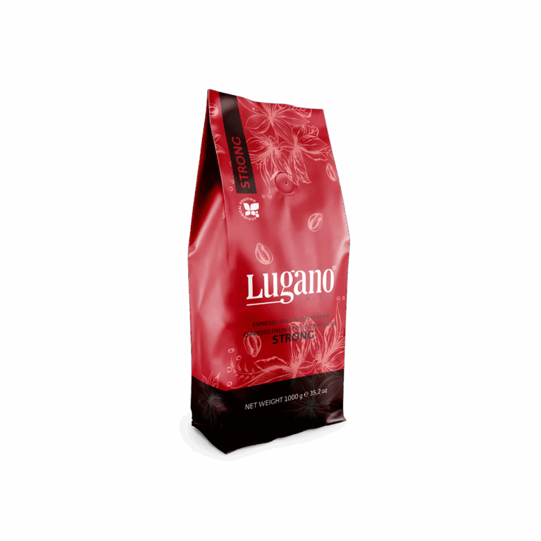 Lugano Caffè Strong Espresso Coffee Beans 1 Kg pack