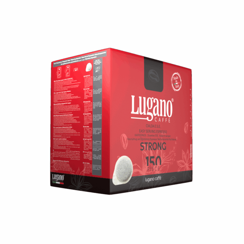 Lugano Caffè Strong Espresso Pod 150 pcs Value Pack
