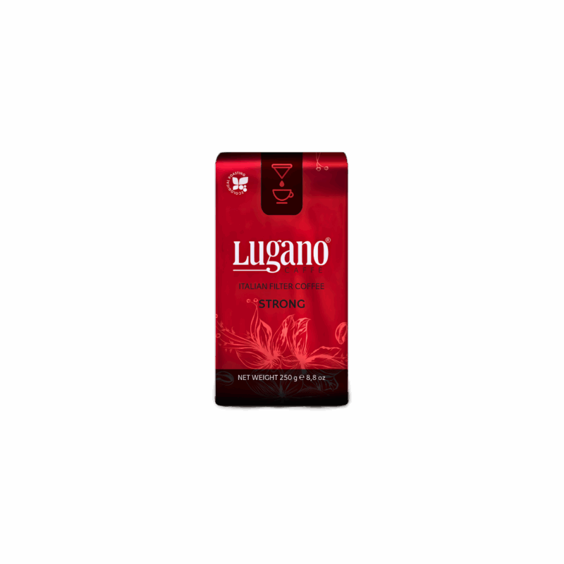 Lugano Caffè Strong Filter Coffee 250 Gr Vacuum Pack