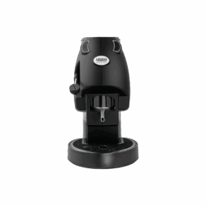 Lugano Uno Baby Espresso Machine Black Mat Color Front