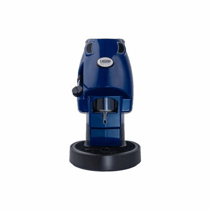 Lugano Uno Baby Espresso Machine Dark Blue Color front