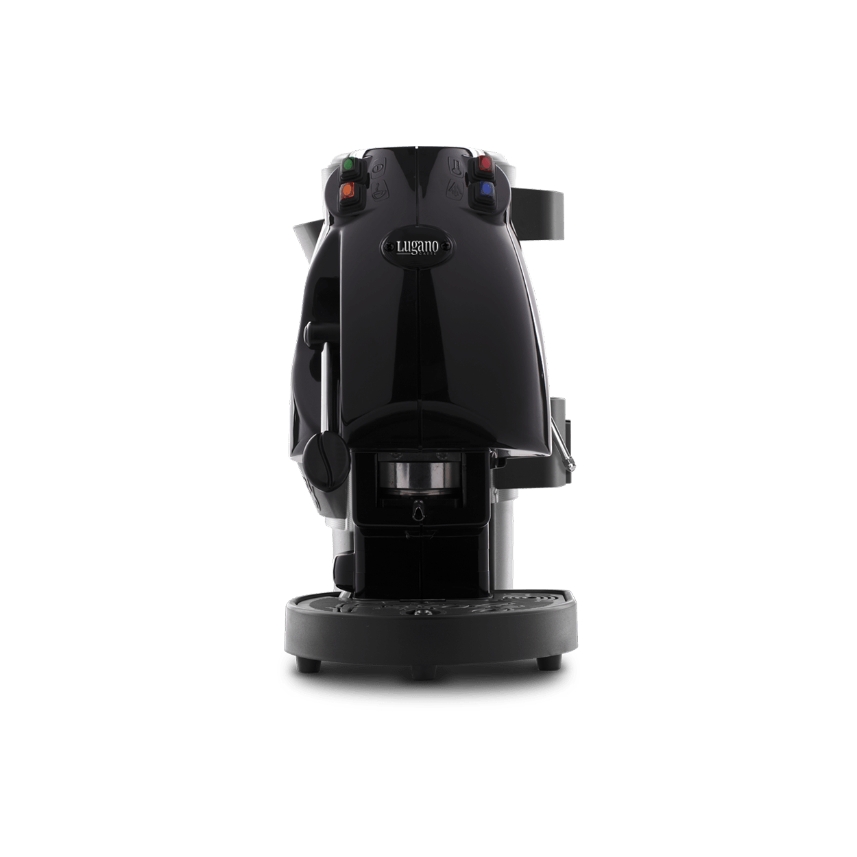 Uno Espresso Machine Black Color Front Uno Espresso Machine Black Color Front