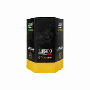 Lugano Caffè Elite Arabica Espresso Capsule Hexagonal Saving Pack 60 Pcs front