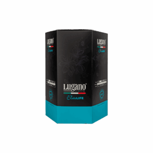 Lugano Caffè Elite Life Espresso Capsule Hexagonal Saving Pack 60 Pcs Front