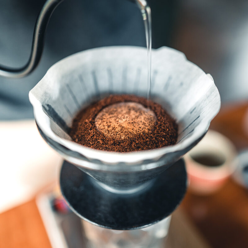 Filter Coffee pour-over method