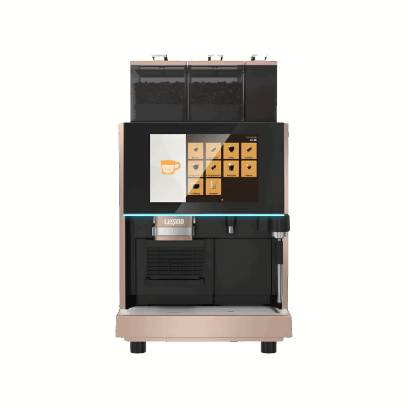 Lugano Vivace Full Automatic Coffee Machine front side 2