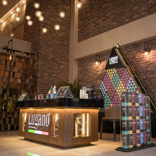 Lugano Caffe Mall Kiosk