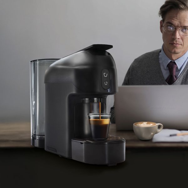 Elite Mini Espresso Pod Machine Black Color