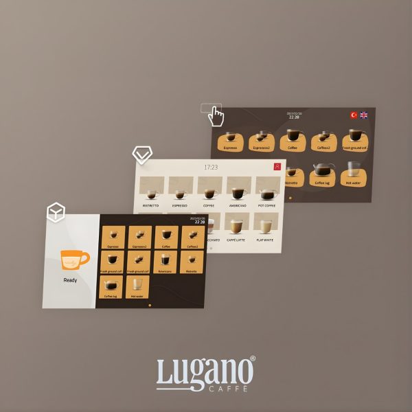 Lugano Vivace Full Automatic Coffee Machine (Three Application Modes )