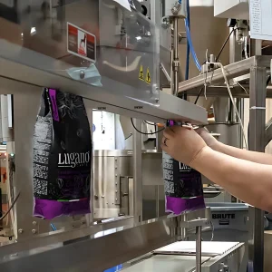 injecting roasted espresso bean packs with nitrogen technology - Espresso Industry Leadership