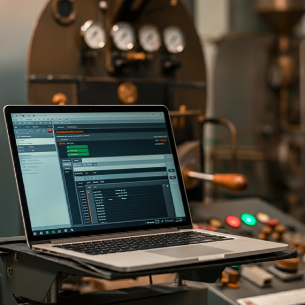 Automated Production line controller software in Lugano Caffe Factory